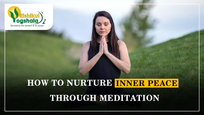 How to Meditate for Developing Inner Peace